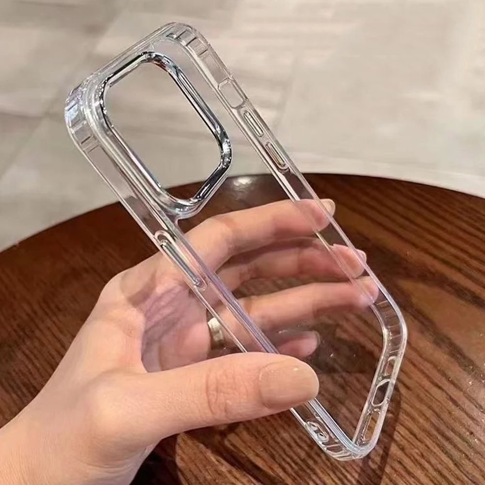 Luksusowe, przezroczyste akrylowe etui na telefon iPhone 17 16 15 14 13 12 11 Pro Max XS X XR 7 8 16 Plus… Luksusowe, przezroczyste akrylowe etui na telefon iPhone 17 16 15 14 13 12 11 Pro Max XS X XR 7 8 16 Plus…