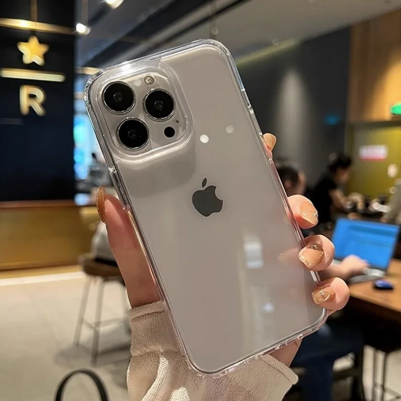 Luksusowe, przezroczyste, miękkie akrylowe etui na telefon iPhone 17 Air 16 15 Pro Max 11 12 13 14 Pro XS XR X… Luksusowe, przezroczyste, miękkie akrylowe etui na telefon iPhone 17 Air 16 15 Pro Max 11 12 13 14 Pro XS XR X…