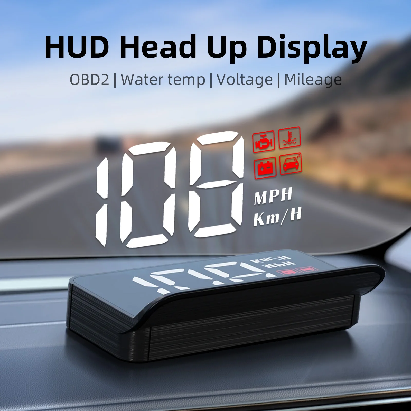 M3 HUD Obd2 wyświetlacz na komputer pokładowy przód samochodu-up wyświetlacz duża E-OBD do projekcji czcionek… M3 HUD Obd2 wyświetlacz na komputer pokładowy przód samochodu-up wyświetlacz duża E-OBD do projekcji czcionek…