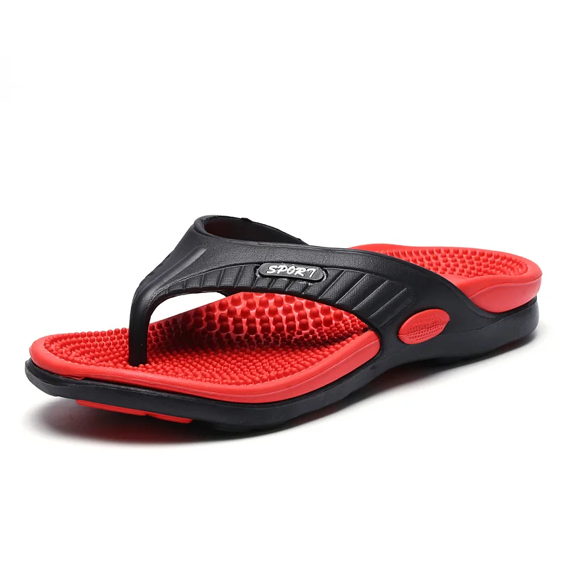 MAEDEF Klapki dla mężczyzn Letnie oddychające buty plażowe Sandały Męskie Luksusowe klapki Oddychające Plus…