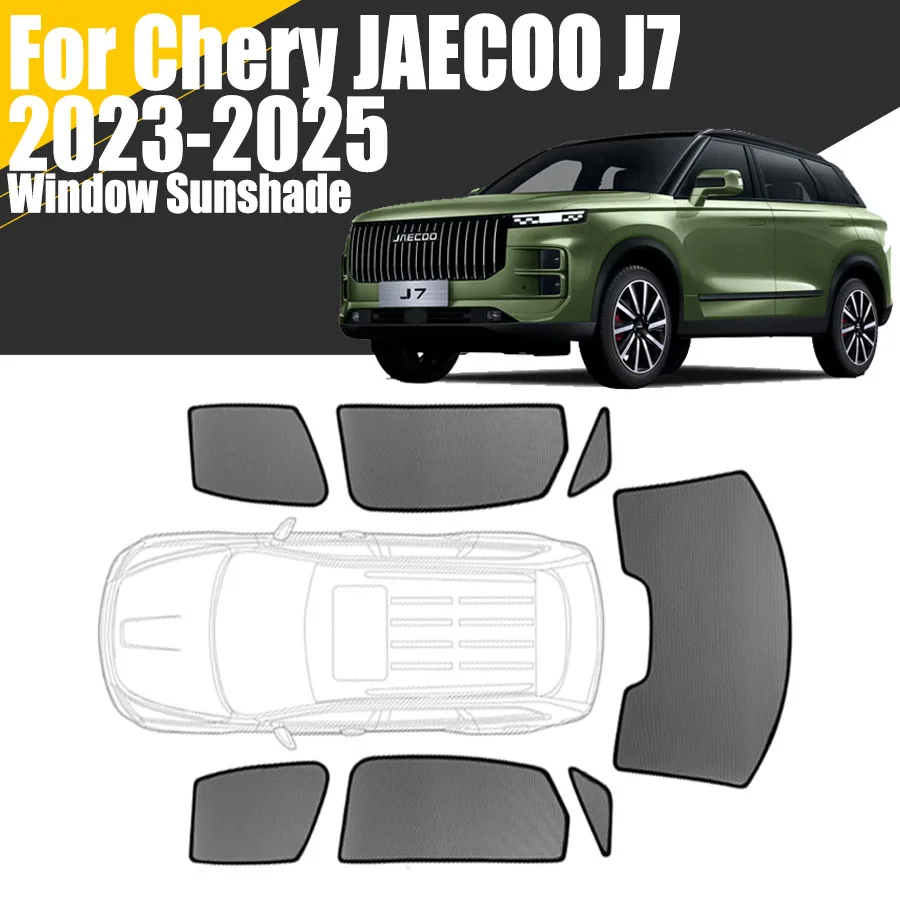 Magnetyczna osłona przeciwsłoneczna na szybę samochodową do Chery JAECOO J7 2023 – 2025 2024, zasłona siatkowa… Magnetyczna osłona przeciwsłoneczna na szybę samochodową do Chery JAECOO J7 2023 – 2025 2024, zasłona siatkowa…