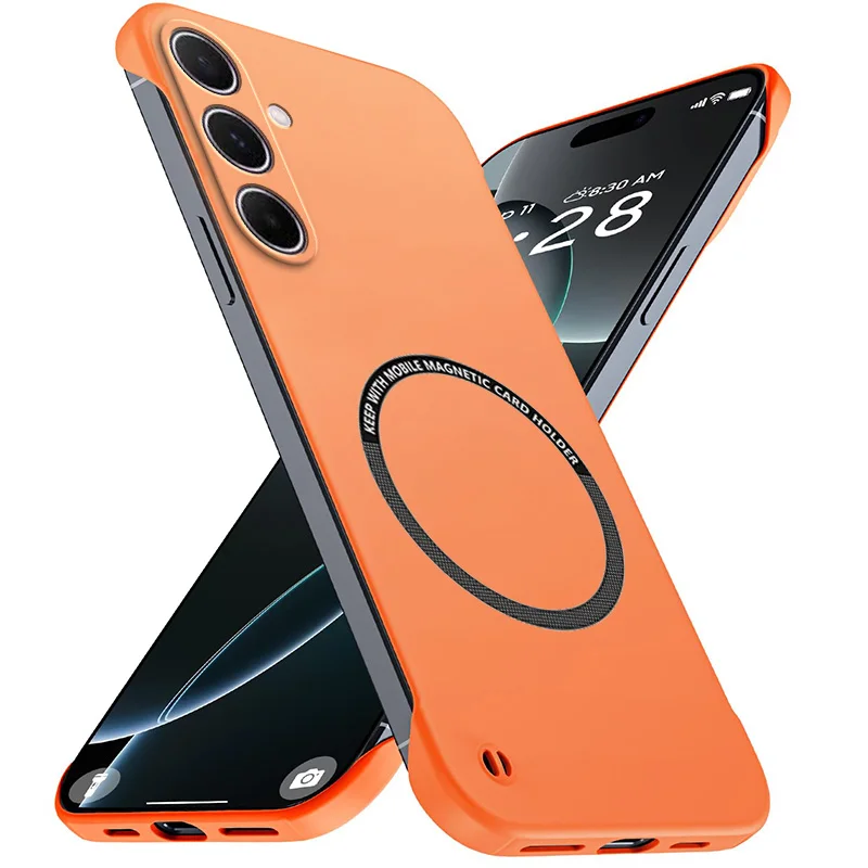 Magnetyczne etui Slim do Samsung Galaxy A56 5G 6.7\\\” Bezramkowe, matowe, odporne na zarysowania, twarde…
