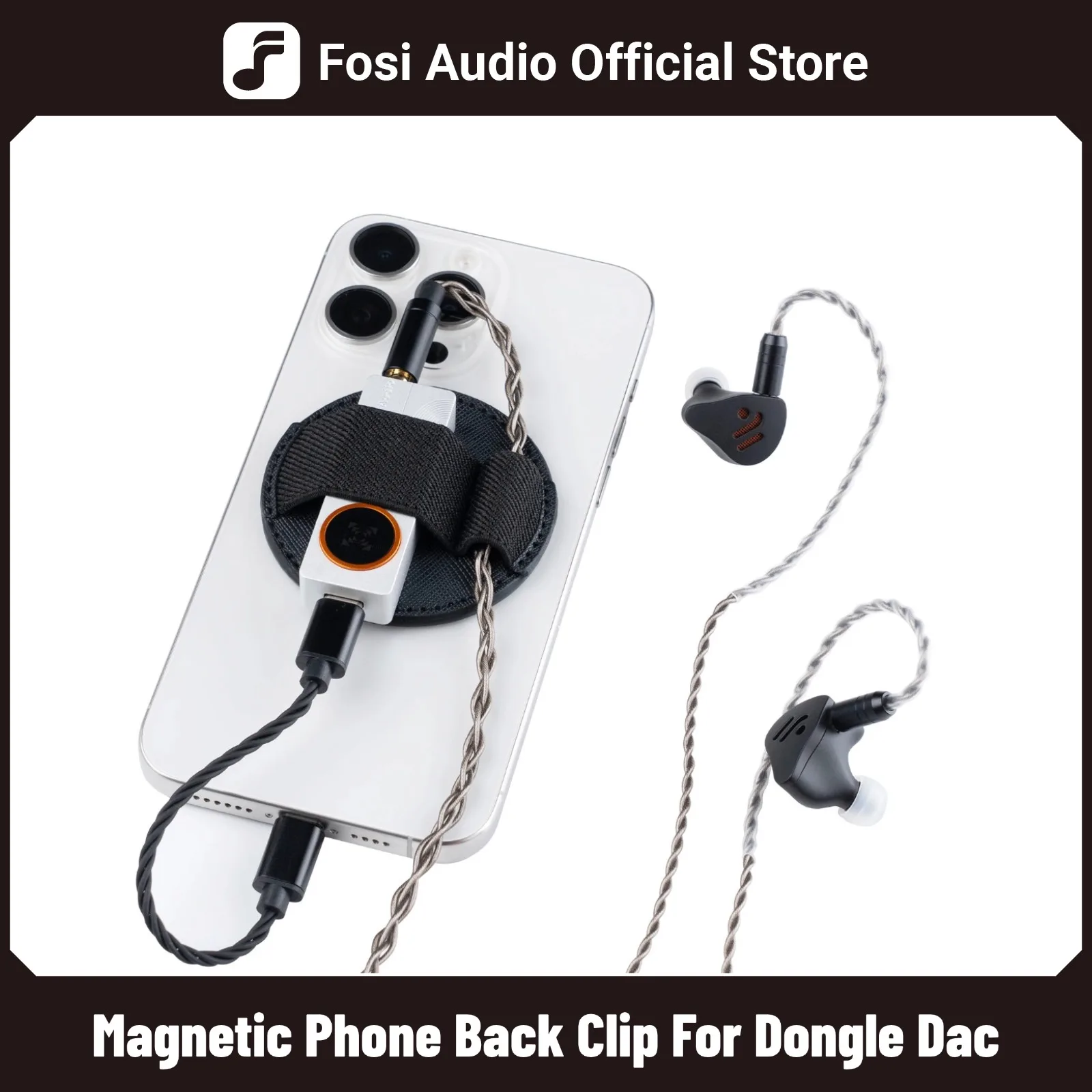Magnetyczny klips do telefonu komórkowego, magnetyczny uchwyt DAC do dongle’a DS3/DS2, słuchawek przewodowych… Magnetyczny klips do telefonu komórkowego, magnetyczny uchwyt DAC do dongle’a DS3/DS2, słuchawek przewodowych…