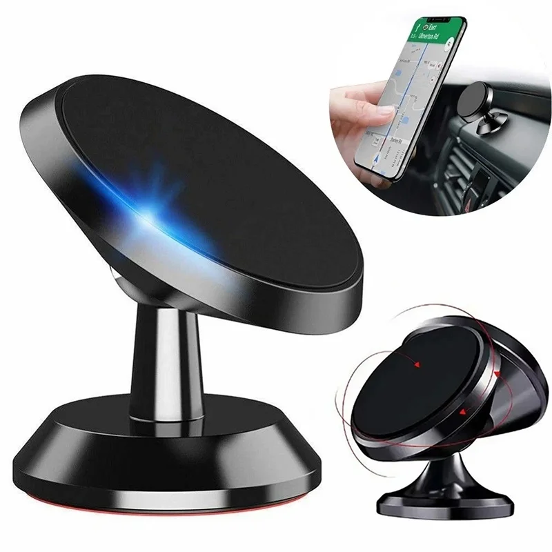 Magnetyczny uchwyt samochodowy na telefon, mocowany do deski rozdzielczej, obrotowy o 360 stopni, do… Magnetyczny uchwyt samochodowy na telefon, mocowany do deski rozdzielczej, obrotowy o 360 stopni, do…
