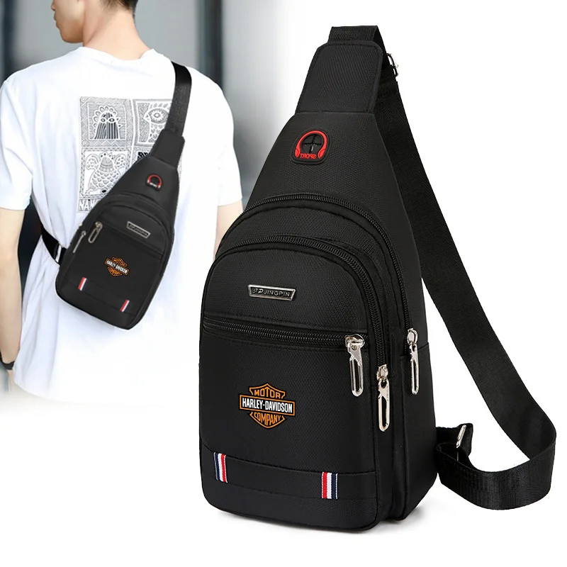 Mały plecak, torba na ramię, torba na klatkę piersiową do motocykli Harley Davidson Softail Touring 883 X48…