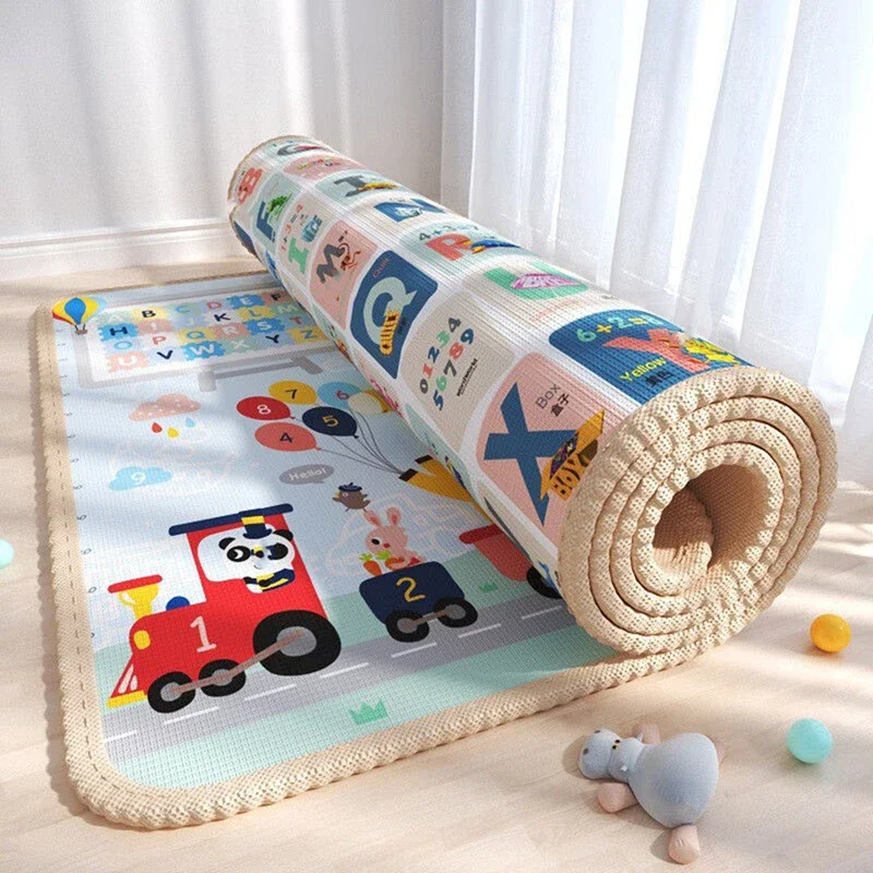 Mata do zabawy dla dzieci o grubości 1 cm, nietoksyczna, dywanik do zabawy, mata edukacyjna, mata do…