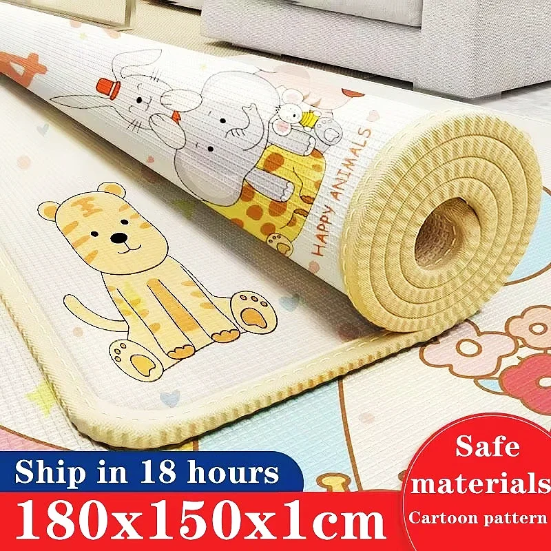 Mata do zabawy dla niemowląt, gruba 1 cm, nietoksyczna, pianka EPE, mata do raczkowania, dywanik do zabawy dla… Mata do zabawy dla niemowląt, gruba 1 cm, nietoksyczna, pianka EPE, mata do raczkowania, dywanik do zabawy dla…