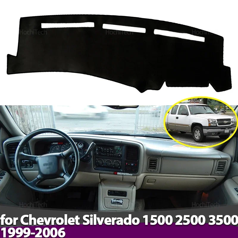 Mata na deskę rozdzielczą do Chevrolet Silverado 1500 2500 3500 1999-2006, antypoślizgowa, ochronna, dywanik… Mata na deskę rozdzielczą do Chevrolet Silverado 1500 2500 3500 1999-2006, antypoślizgowa, ochronna, dywanik…