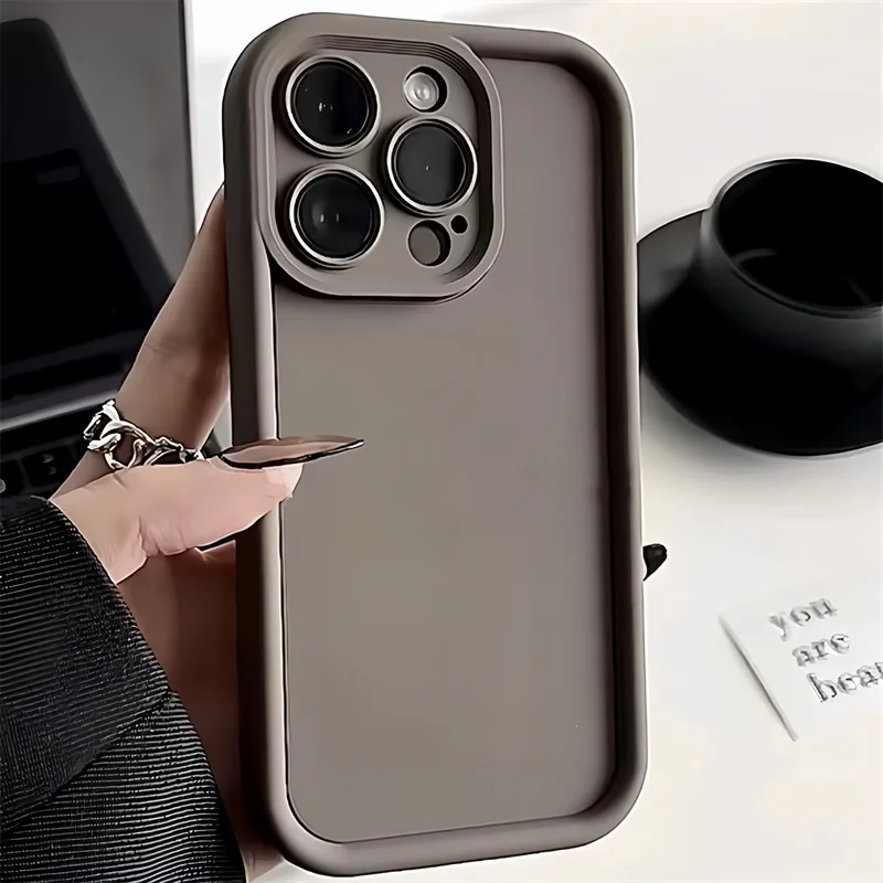 Matowe etui na telefon z miękkiego silikonu dla Xiaomi Redmi 12 Cases Redmi Note 14 13 12 Pro Plus 5G 13 12S…