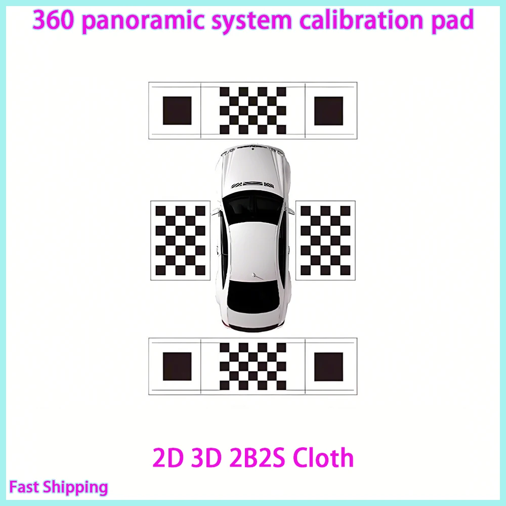 Maty samochodowe 2D 3D koc z tkaniny do kamery 360 samochodowej Kalibracja tkaniny Ręczne automatyczne…