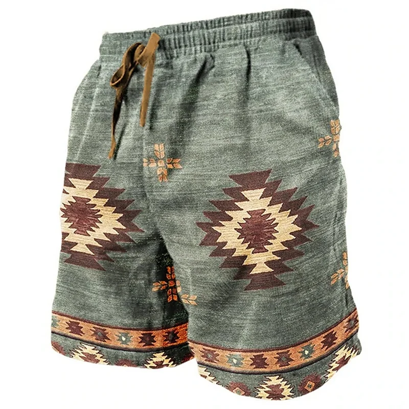Męskie szorty w stylu retro z nadrukiem 3D, szybkoschnące i oddychające, idealne na letnie sporty i do… Męskie szorty w stylu retro z nadrukiem 3D, szybkoschnące i oddychające, idealne na letnie sporty i do…