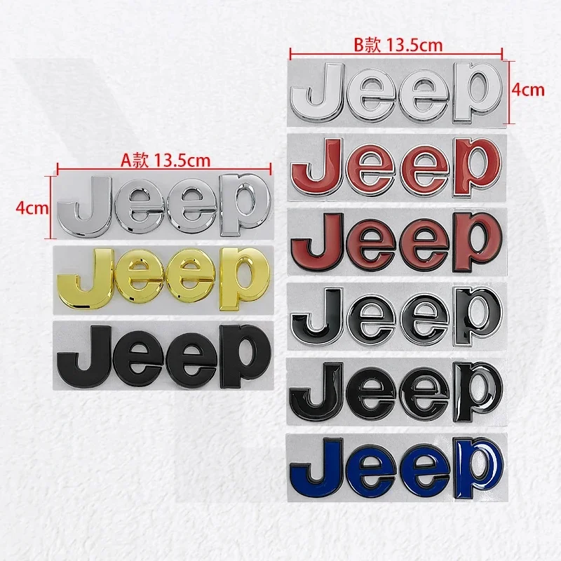 Metalowa naklejka 3D z logo Jeep, emblemat, znaczek do Renegade Wrangler JK JL Grand Cherokee, akcesoria do… Metalowa naklejka 3D z logo Jeep, emblemat, znaczek do Renegade Wrangler JK JL Grand Cherokee, akcesoria do…