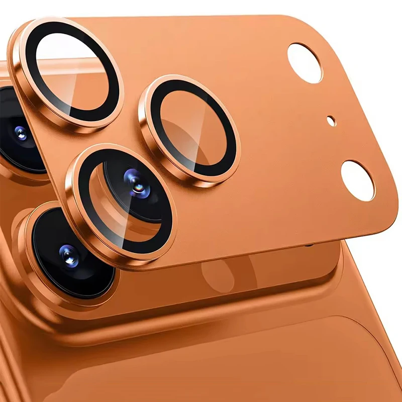 Metalowa osłona obiektywu aparatu do iPhone’a 17 ProMax 17Pro 17Air, etui ze stopu, tylna osłona obiektywu…