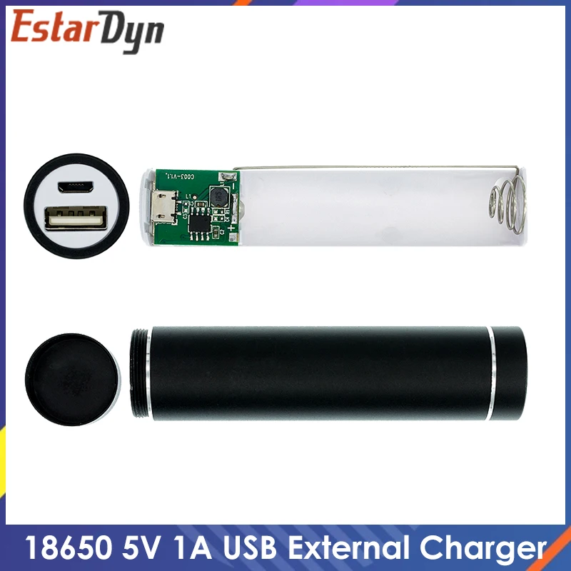 Metalowy power bank DIY Kit Storage Case Box Bezpłatny kombinezon spawalniczy 1X 18650 Bateria 5V 1A USB… Metalowy power bank DIY Kit Storage Case Box Bezpłatny kombinezon spawalniczy 1X 18650 Bateria 5V 1A USB…