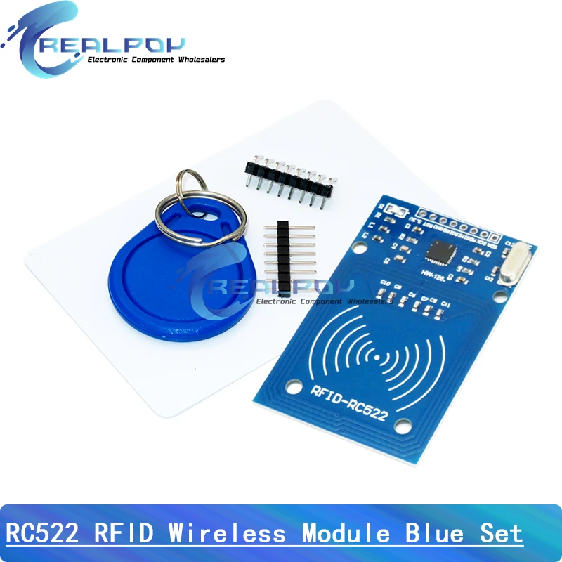 MFRC-522 RC-522 RC522 antena RFID IC bezprzewodowy moduł do Arduino klucz SPI pisarz czytnik karta… MFRC-522 RC-522 RC522 antena RFID IC bezprzewodowy moduł do Arduino klucz SPI pisarz czytnik karta…