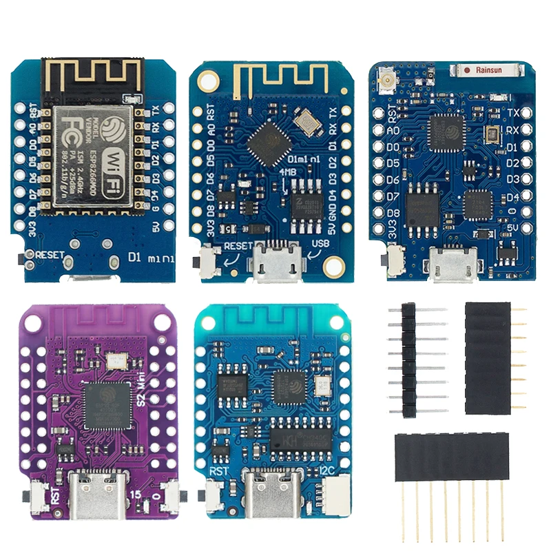 Micro USB/Type-C USB WeMos D1 Mini PRO V3.0.0 V4.0.0 ESP32 S2 MINI WIFI Płytka rozwojowa NodeMCU Lua IOT Board… Micro USB/Type-C USB WeMos D1 Mini PRO V3.0.0 V4.0.0 ESP32 S2 MINI WIFI Płytka rozwojowa NodeMCU Lua IOT Board…