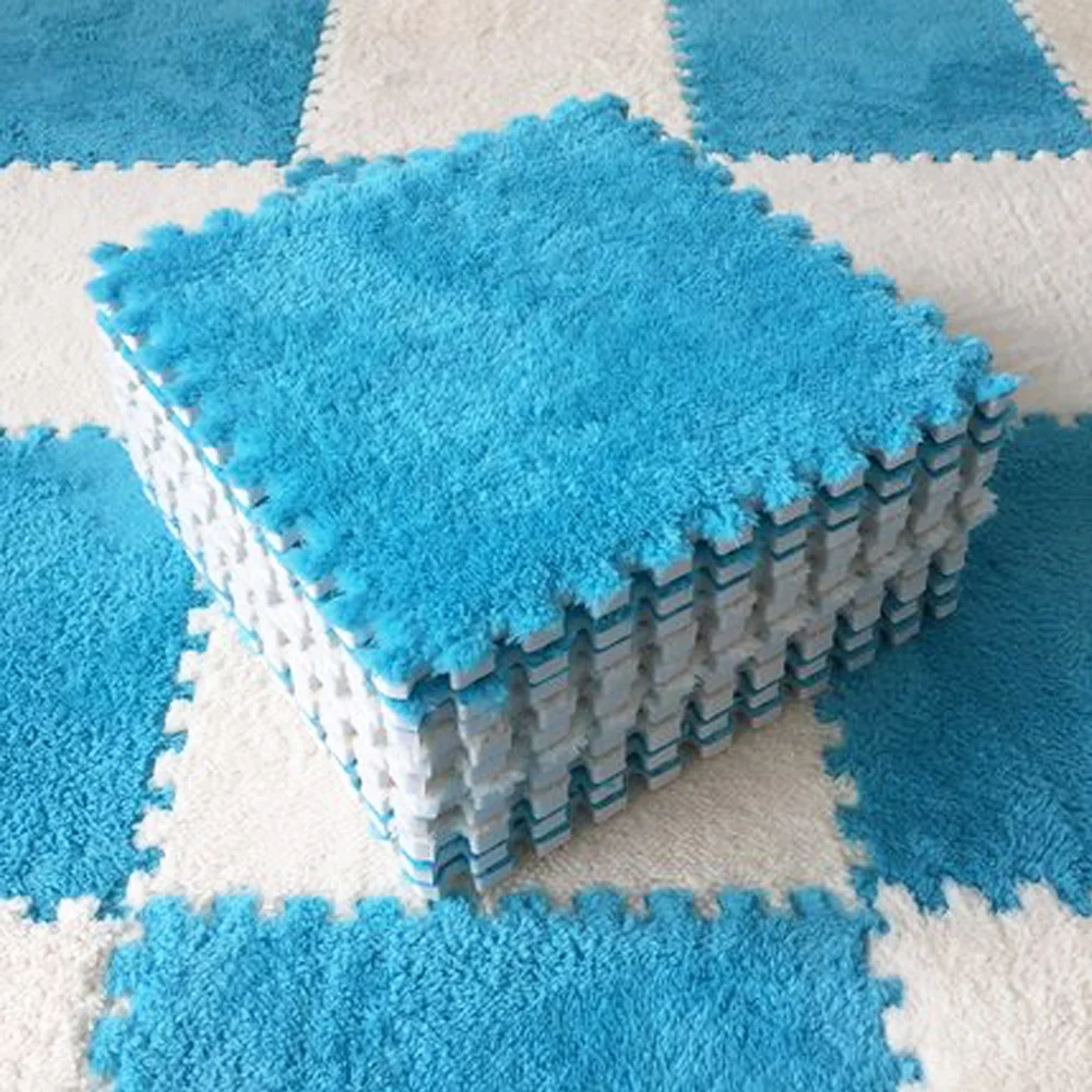 Miękki pluszowy mata dla dzieci mata do zabawy Baby Baby Baby zabawki Eva piankowe Puzzle dywan w pokoju…