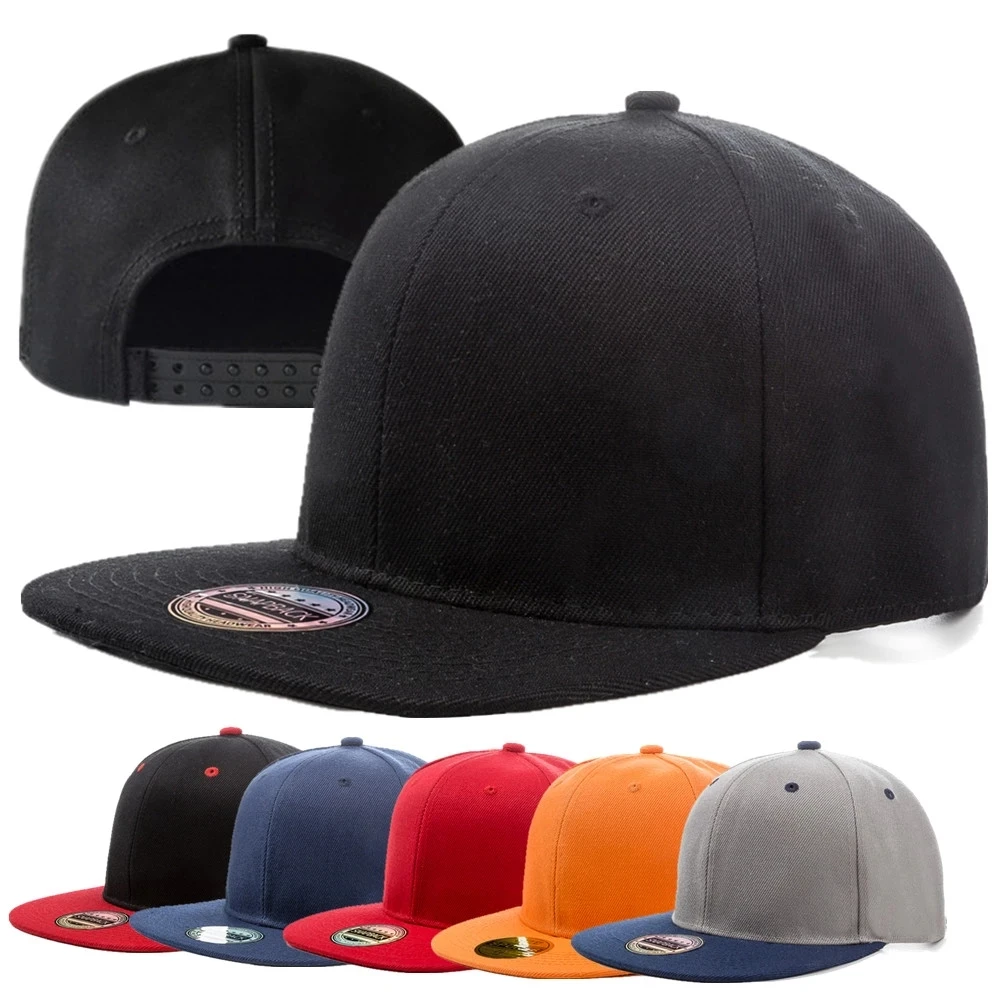 Moda baseballowy Unisex czapka mężczyźni kobiety Hip-hop czapka z płaskim rondem czapka typu Snapback płaskie…