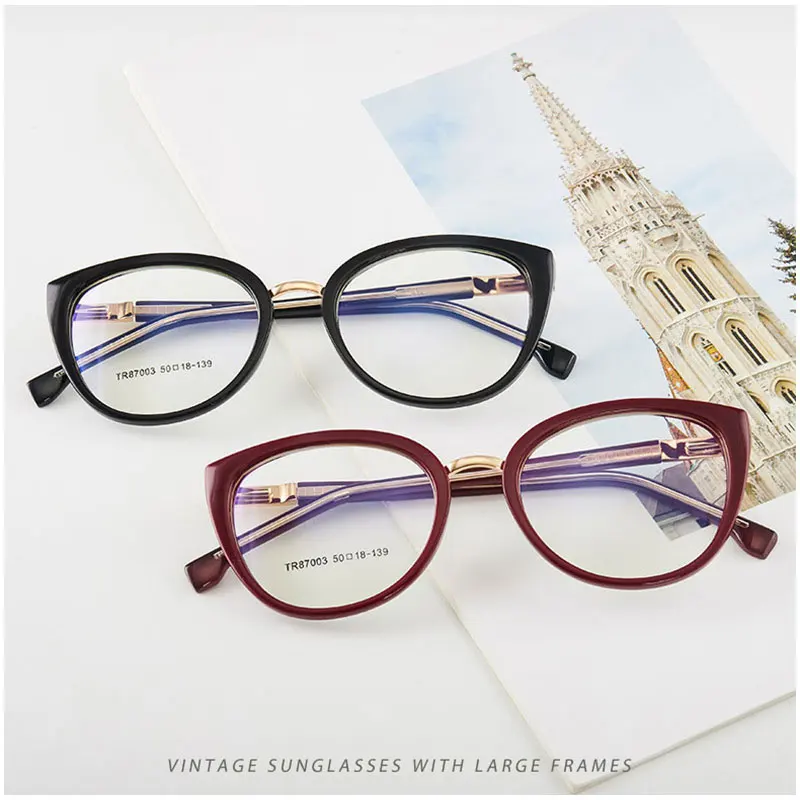 Moda Retro kobiety styl nowy nabytek anti-niebieski promień krótkowzroczne okulary rama z tworzywa sztucznego… Moda Retro kobiety styl nowy nabytek anti-niebieski promień krótkowzroczne okulary rama z tworzywa sztucznego…