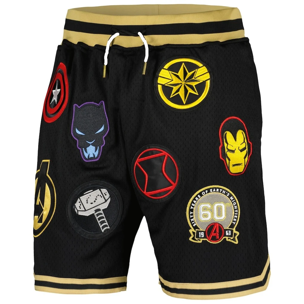 Modne letnie wyprzedaże: Koszykarskie spodenki dla dzieci z okazji 60-lecia Avengers, oddychające, wygodne… Modne letnie wyprzedaże: Koszykarskie spodenki dla dzieci z okazji 60-lecia Avengers, oddychające, wygodne…