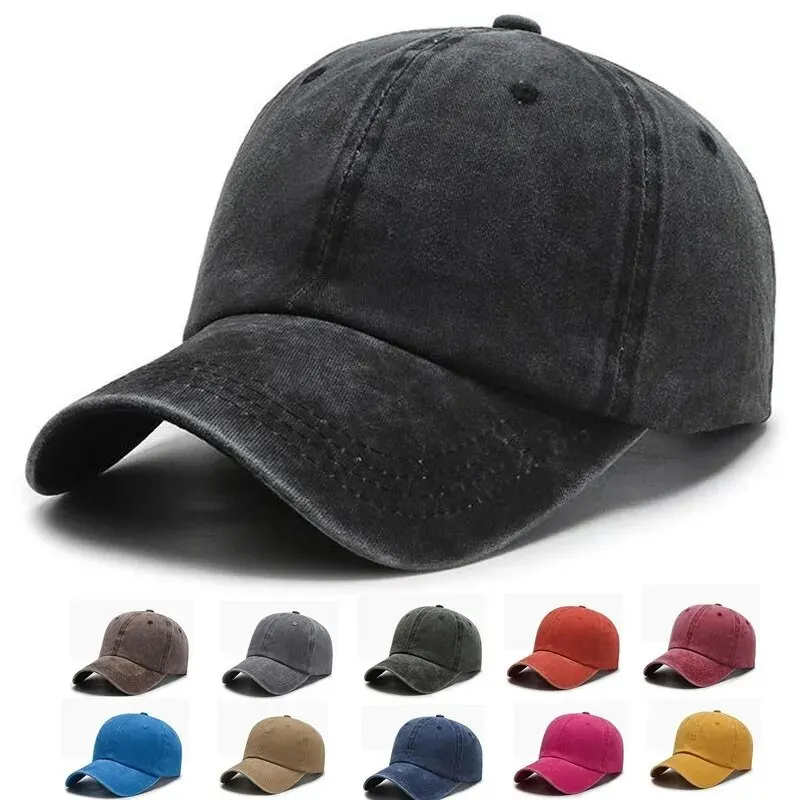 Modne solidne czapki z daszkiem dla mężczyzn Czapka Streetwear Styl Kobiety Kapelusz Snapback Casual Cap…