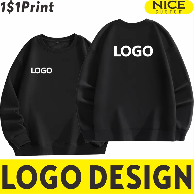 Modny męski damski pluszowy ciepła bluza własne Logo firmowy sweter zespołowy projekt haftu swobodny nadruk… Modny męski damski pluszowy ciepła bluza własne Logo firmowy sweter zespołowy projekt haftu swobodny nadruk…