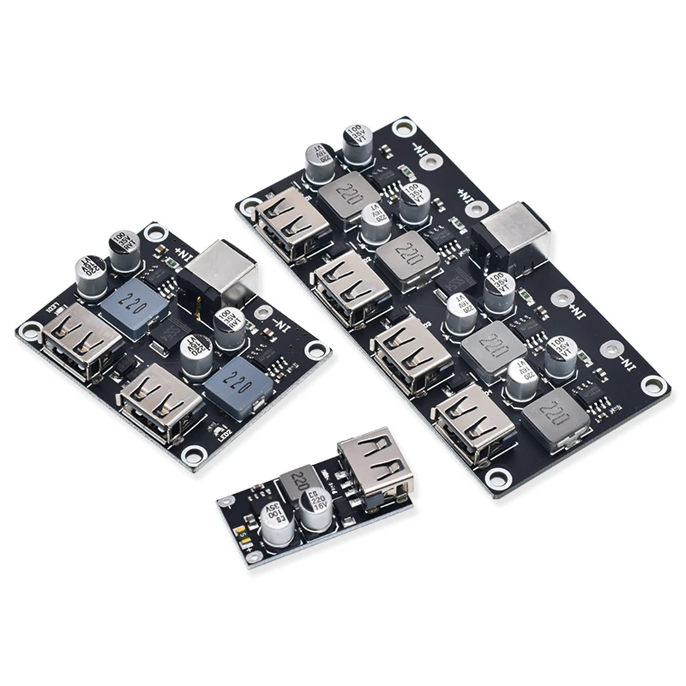 Moduł ładowania USB QC3.0 QC2.0 DC-DC Buck Converter Step Down 6-32V 9V 12V 24V do szybkiego ładowania, płytka…