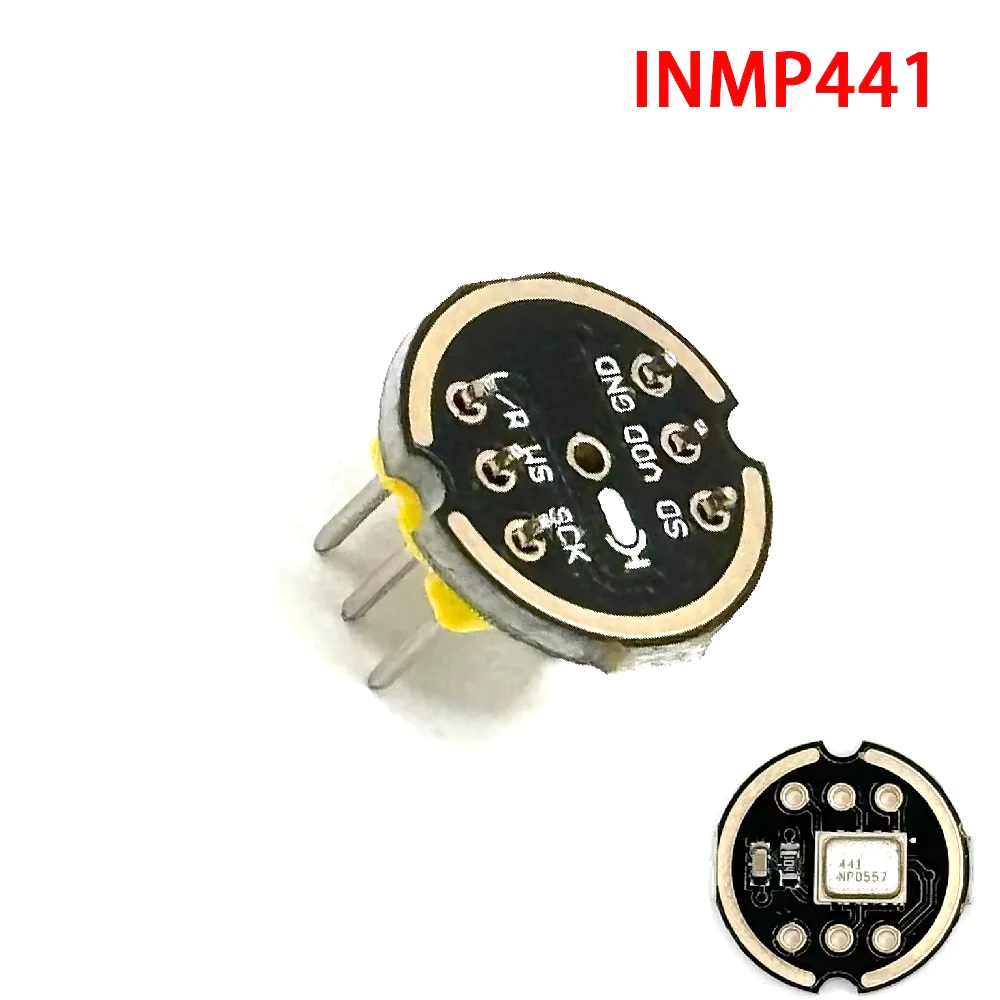 Moduł mikrofonu dookólnego Interfejs I2S INMP441 MEMS Wysoka precyzja Niska moc Bardzo mała objętość dla ESP32