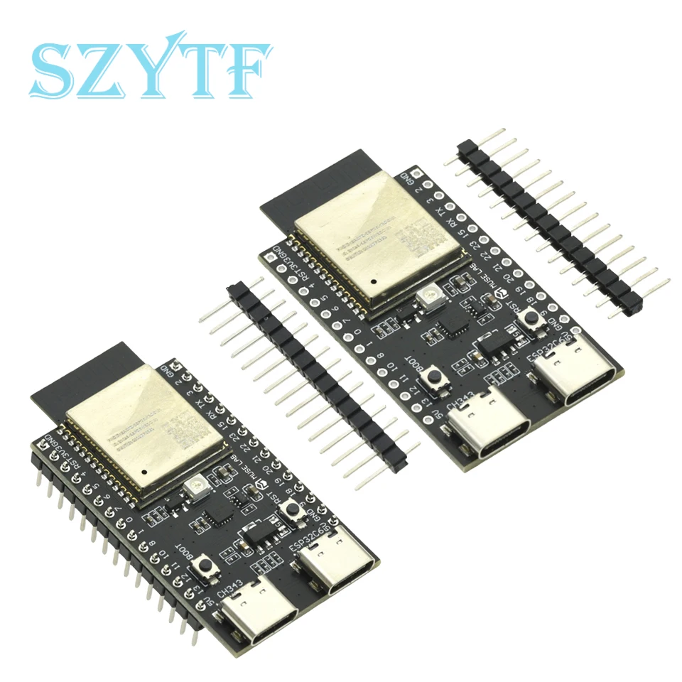 Moduł WiFi 6 BT Zigbee dla ESP32-C6, N16 N8 N4 Core Board, bezprzewodowa płytka rozwojowa kompatybilna z Nano… Moduł WiFi 6 BT Zigbee dla ESP32-C6, N16 N8 N4 Core Board, bezprzewodowa płytka rozwojowa kompatybilna z Nano…