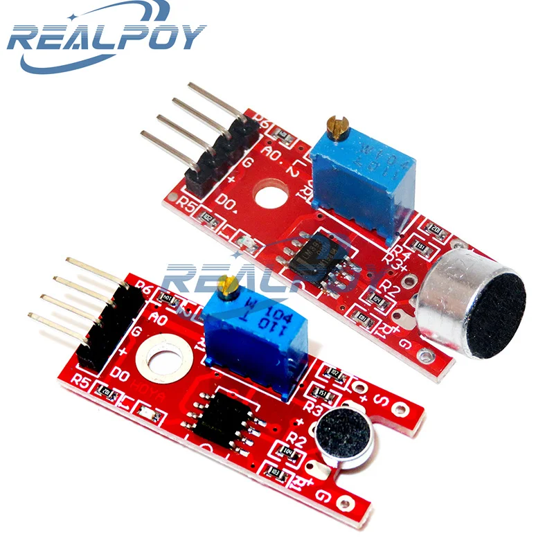 Moduł wykrywania czujnika dźwięku głosu mikrofonu dla Arduino AVR PIC analogowe czujniki wyjściowe cyfrowe… Moduł wykrywania czujnika dźwięku głosu mikrofonu dla Arduino AVR PIC analogowe czujniki wyjściowe cyfrowe…