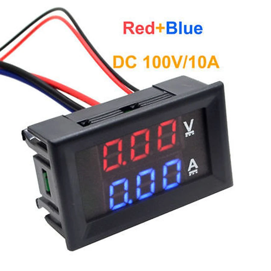 Moduł wyświetlacza LED DSN-VC288 DC 100V 10A Woltomierz Amperomierz LED Amp Podwójny cyfrowy woltomierz… Moduł wyświetlacza LED DSN-VC288 DC 100V 10A Woltomierz Amperomierz LED Amp Podwójny cyfrowy woltomierz…