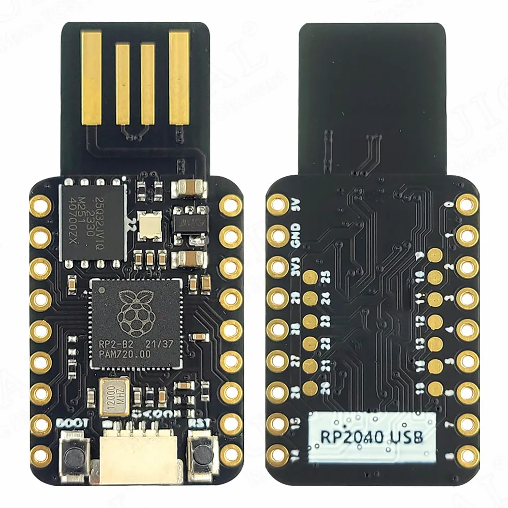Moduły płytki rozwojowej MINI USB RP2040 dla dwurdzeniowego Raspberry Pi 4MB