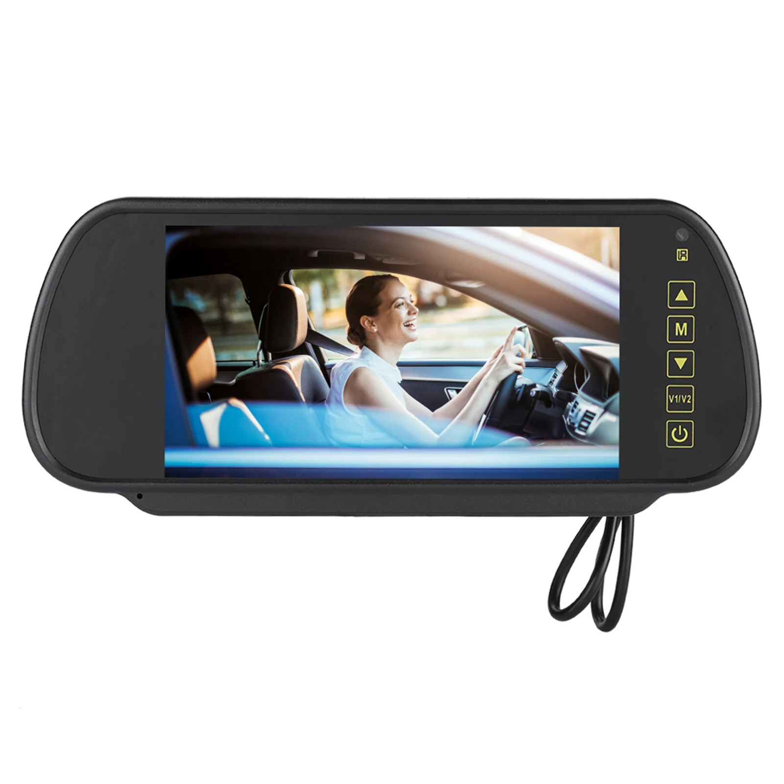 Monitor lusterka wstecznego 7-calowy wyświetlacz LCD Monitor kamery cofania do kamery cofania