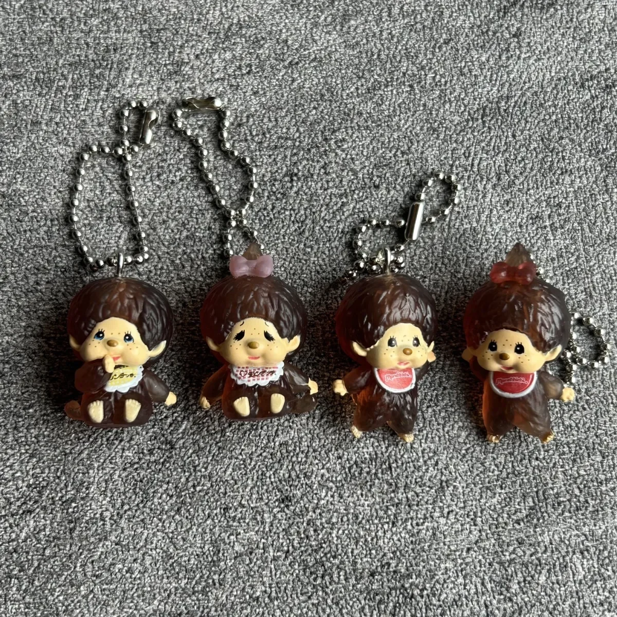 Monqiqi Mini figurka lalki, breloczek, zawieszka, akcesorium do rękodzieła DIY, dekoracja do plecaka