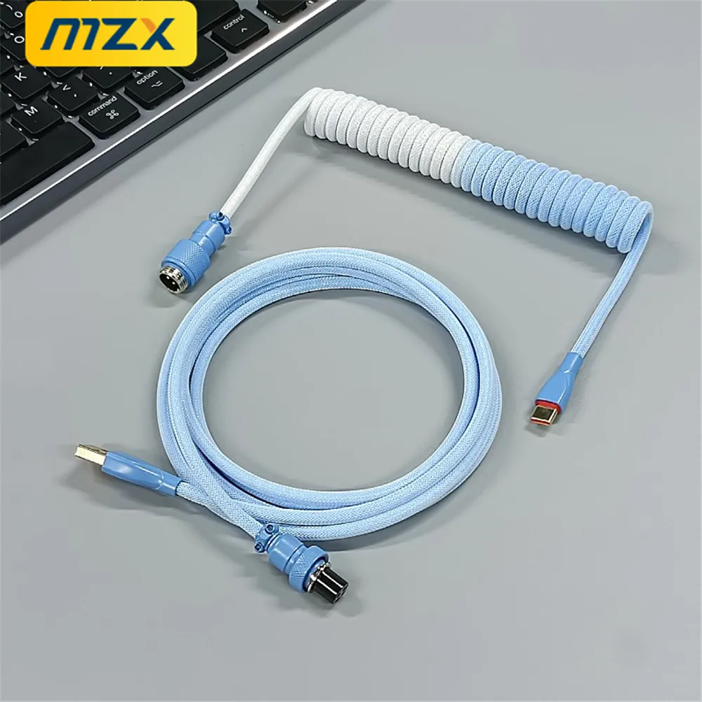 MZX Wielokolorowy kabel spiralny typu C USB Odłączane złącze antenowe Aviator Gra 2 Podwójny przewód z osłoną… MZX Wielokolorowy kabel spiralny typu C USB Odłączane złącze antenowe Aviator Gra 2 Podwójny przewód z osłoną…