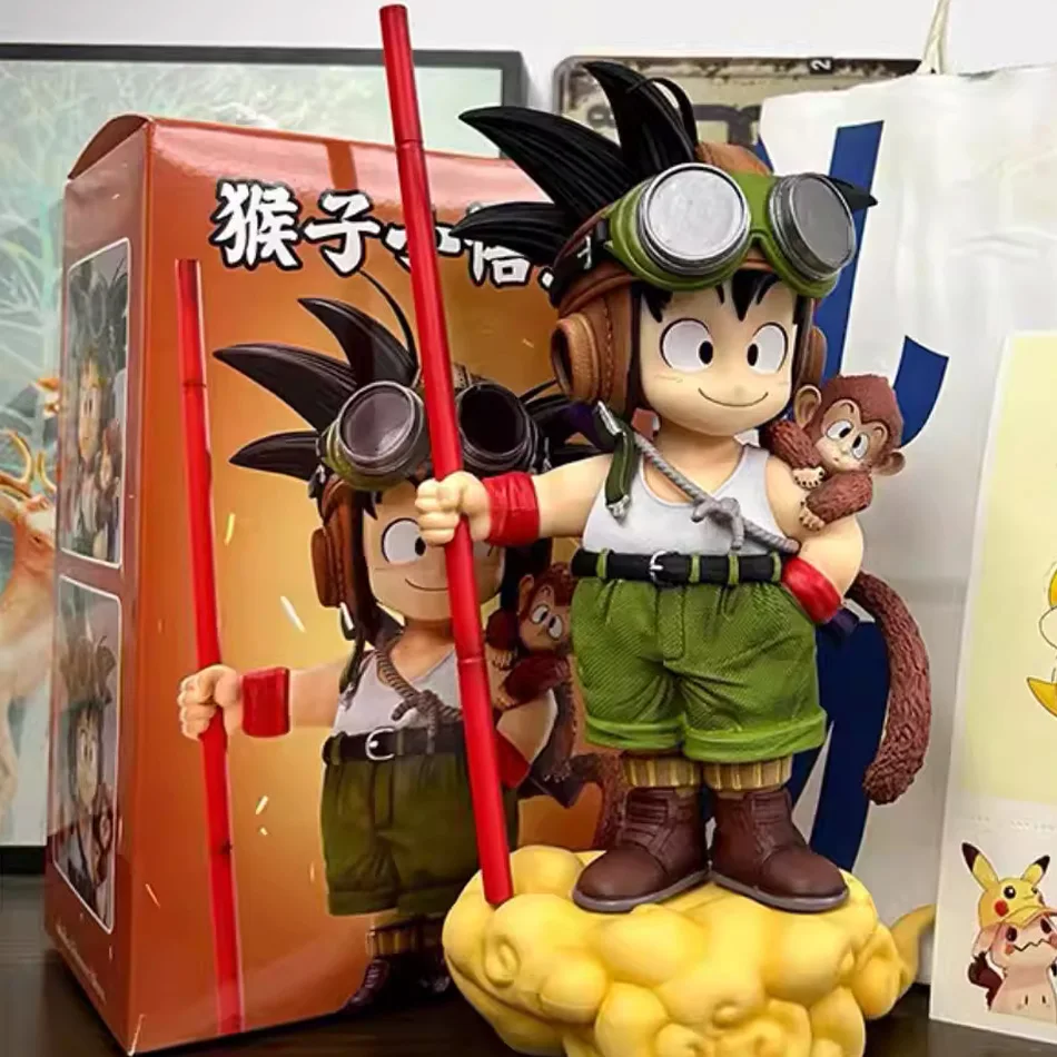 Na stanie Dragon Ball Son Goku Lampa Model Kakarotto Fala Kamehameha Magnetyczna Ozdoba Figurka Akcji Anime…