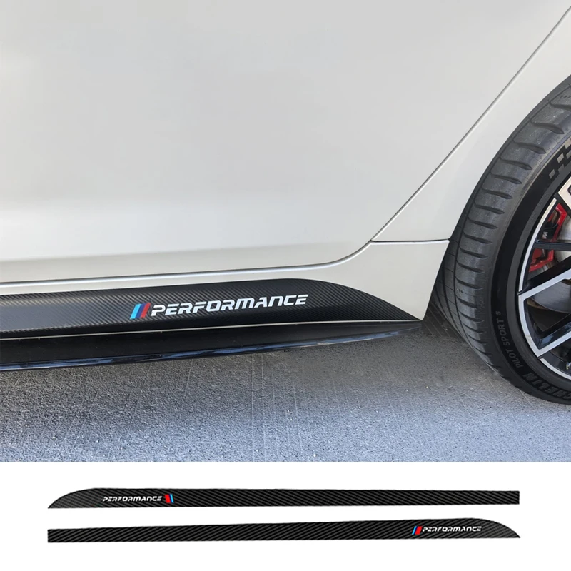 Naklejka/Emblemat M Performance na progi drzwi do BMW F20 F40 F22 F30 E90 F32 F10 F06 F07 F46 M3 M4 M5 E60 Z4…