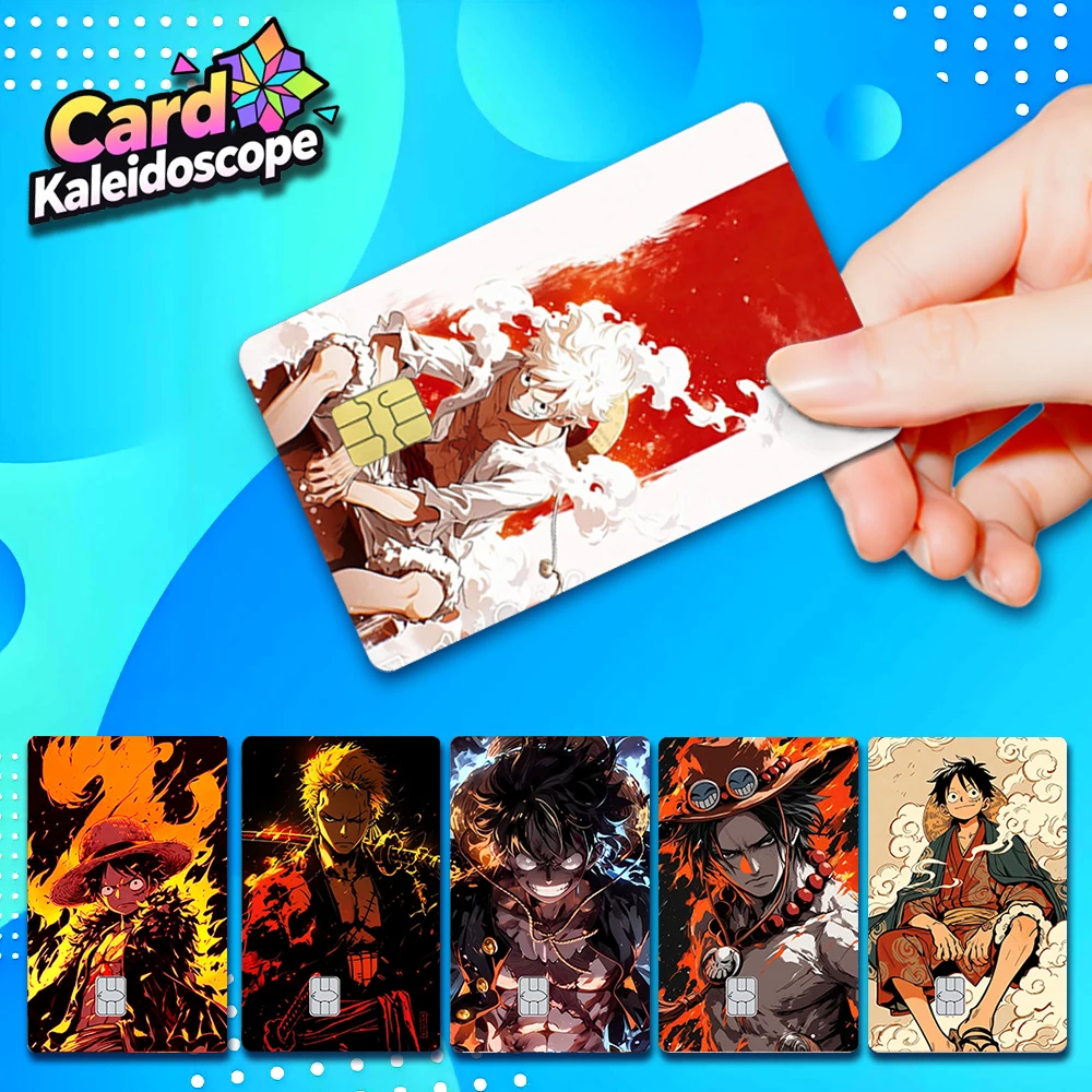 Naklejka na kartę kredytową Anime ONE PIECE Luffy, matowe naklejki na VISA, JCB, Mastercard i inne karty… Naklejka na kartę kredytową Anime ONE PIECE Luffy, matowe naklejki na VISA, JCB, Mastercard i inne karty…