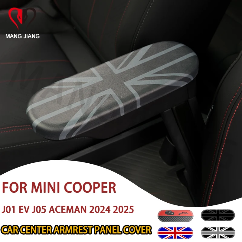 Naklejka na panel podłokietnika konsoli środkowej do Mini Cooper E SE J01 J05 Aceman 2024 2025 Akcesoria… Naklejka na panel podłokietnika konsoli środkowej do Mini Cooper E SE J01 J05 Aceman 2024 2025 Akcesoria…