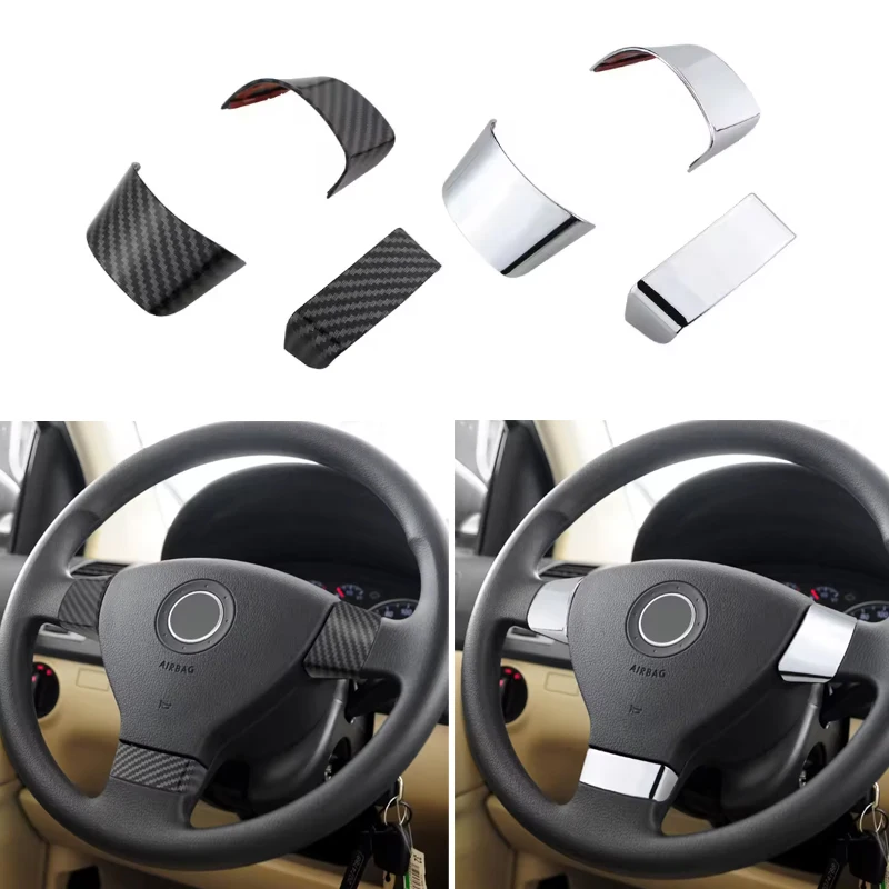 Naklejka Ozdobna na Kierownicę Samochodową VW Golf 5 MK5 Passat B6 Jetta Tiguan Touran, Akcesoria Samochodowe Naklejka Ozdobna na Kierownicę Samochodową VW Golf 5 MK5 Passat B6 Jetta Tiguan Touran, Akcesoria Samochodowe