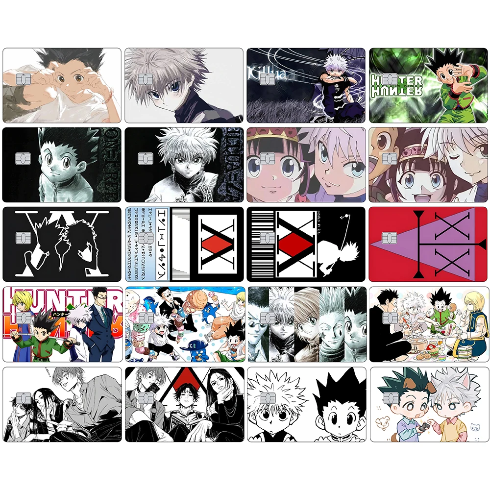 Naklejki na karty kredytowe z motywem anime HUNTER, naklejki na karty z Killua, naklejki na licencje, naklejki… Naklejki na karty kredytowe z motywem anime HUNTER, naklejki na karty z Killua, naklejki na licencje, naklejki…