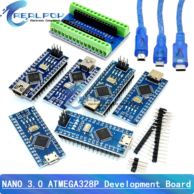 NANO V3.0 3.0 Adapter terminala kontrolera karta rozszerzeń NANO IO Shield prosta płyta rozszerzająca do kabla… NANO V3.0 3.0 Adapter terminala kontrolera karta rozszerzeń NANO IO Shield prosta płyta rozszerzająca do kabla…