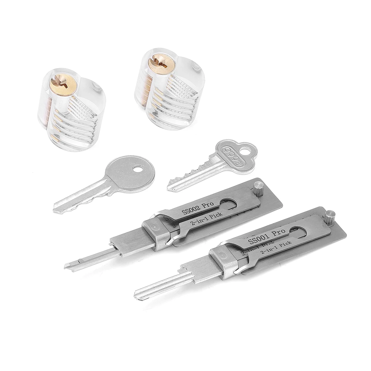 Narzędzia ślusarskie Lishi Yale Picks SS001 SS002 2w1, dekoder kluczy mistrzowskich, dekoder Micha, haczyki… Narzędzia ślusarskie Lishi Yale Picks SS001 SS002 2w1, dekoder kluczy mistrzowskich, dekoder Micha, haczyki…