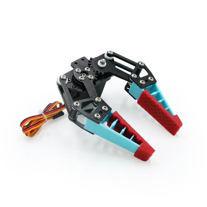 Newest Flexible Robot Claw Bionic Mechanical Arm Finger With Silicone Non-slip Gripper PWN Control Servo… Newest Flexible Robot Claw Bionic Mechanical Arm Finger With Silicone Non-slip Gripper PWN Control Servo…