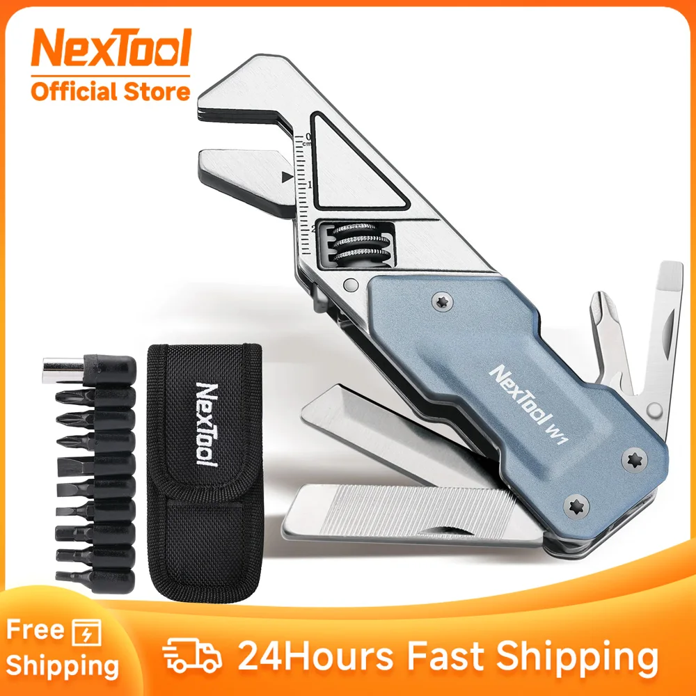 NexTool 6 w 1 edc klucz nastawny Multitool kieszonkowy zestaw narzędzi ręcznych zestaw wkrętaków narzędzia…