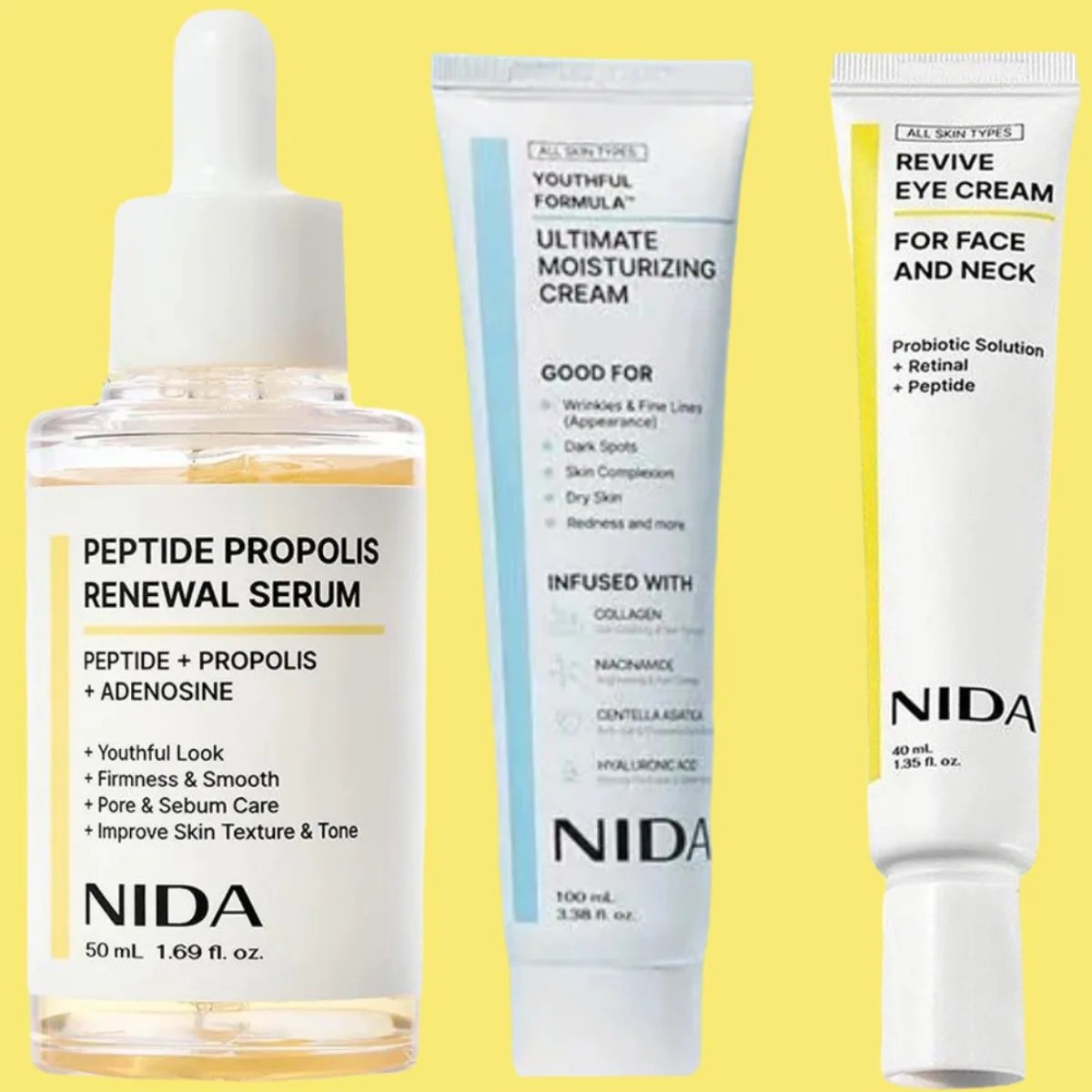 NIDA Propolis Peptide Rejuvenation Facial Serum Serum do twarzy z peptydami propolisu, podwójnie regenerujące… NIDA Propolis Peptide Rejuvenation Facial Serum Serum do twarzy z peptydami propolisu, podwójnie regenerujące…