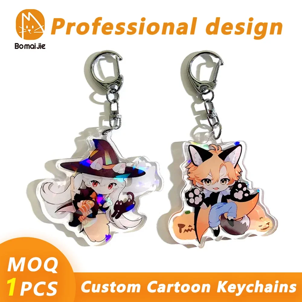 Niestandardowy brelok do kluczy Cartoon akrylowy breloczek zdjęcie dostosowane Anime Charms hologram wyczyść… Niestandardowy brelok do kluczy Cartoon akrylowy breloczek zdjęcie dostosowane Anime Charms hologram wyczyść…