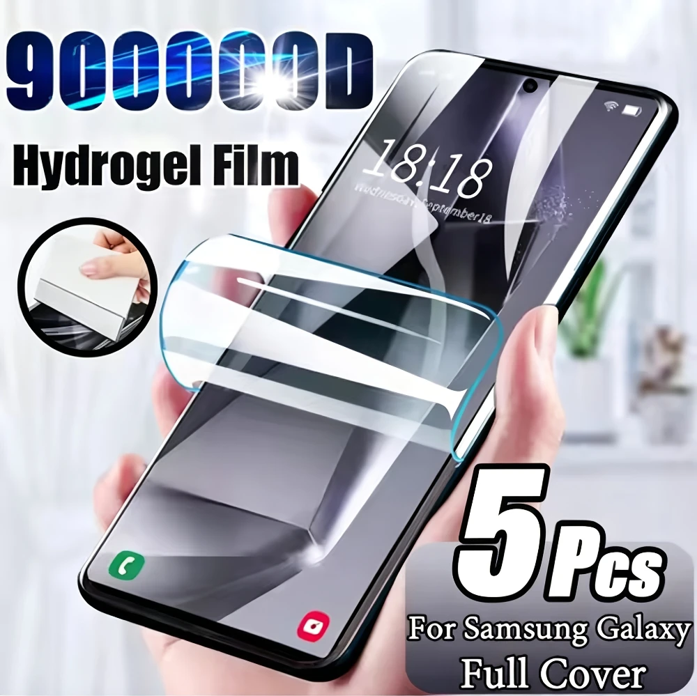 NNBILI 2 szt. Hydrożelowa, ultracienka folia ochronna HD na ekran do Samsung Galaxy S26 Ultra S25 S24 S23 S22…