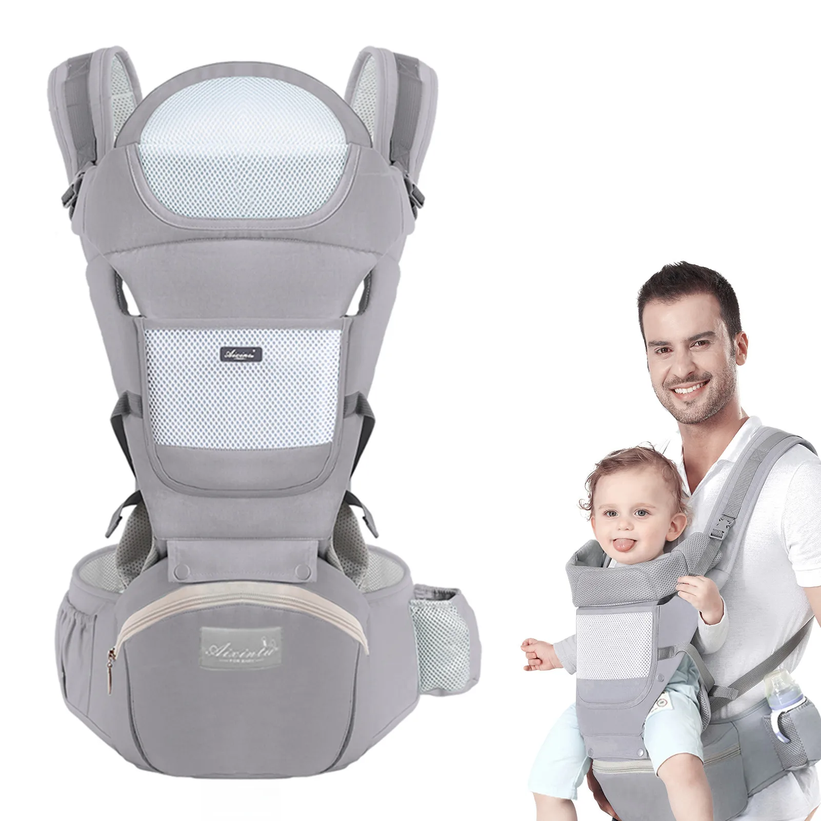 Nosidełko dla dziecka Ergonomiczny wielofunkcyjny stołek dla niemowląt od noworodka do malucha Wielofunkcyjne… Nosidełko dla dziecka Ergonomiczny wielofunkcyjny stołek dla niemowląt od noworodka do malucha Wielofunkcyjne…