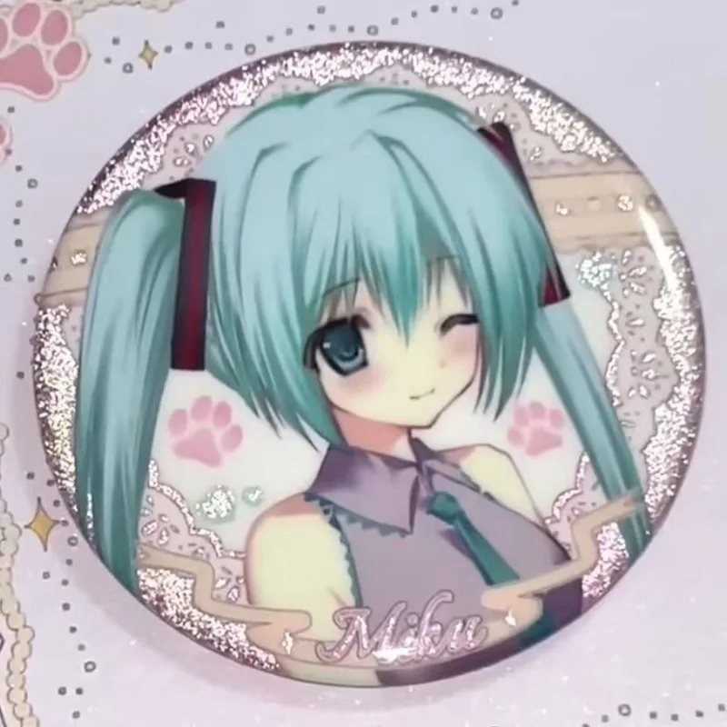 Nowa Odznaka Hatsune Miku Projekt DIVA Anime Gadżet Śliczna Kreatywna Broszka Ozdoba do Tornistra Nowa Odznaka Hatsune Miku Projekt DIVA Anime Gadżet Śliczna Kreatywna Broszka Ozdoba do Tornistra